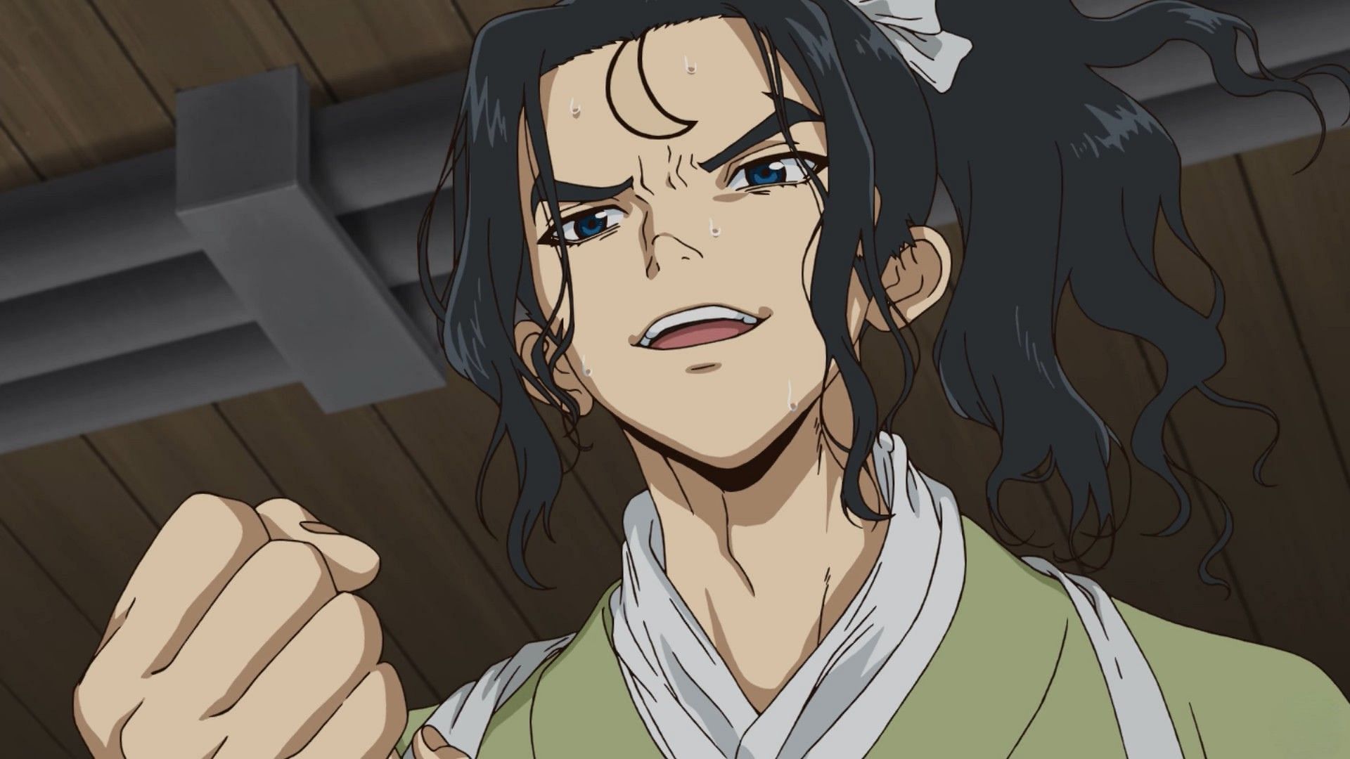 Matsukaze as seen in Dr. Stone: Science Future part 2 episode 1 (Image via TMS Entertainment)